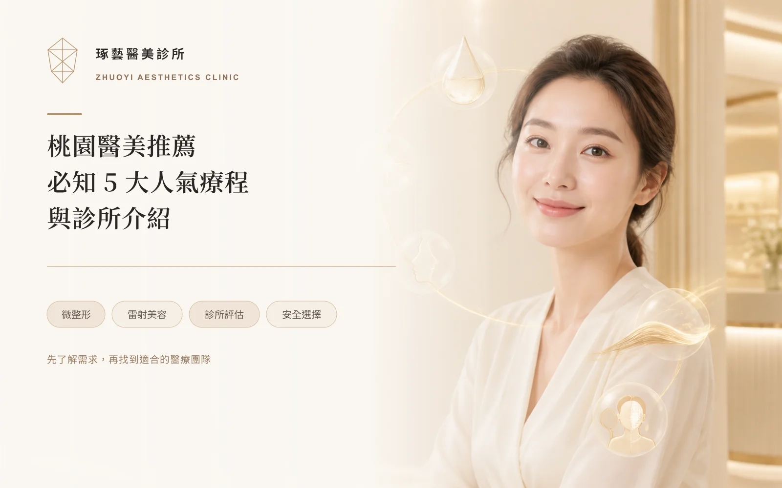 桃園醫美推薦|必知5大人氣療程與診所介紹