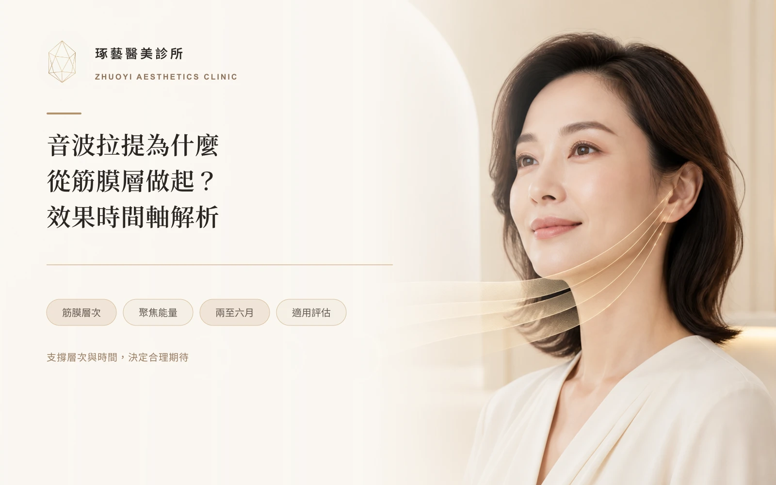音波拉提為什麼從筋膜層做起?SMAS、效果時間軸與適用範圍