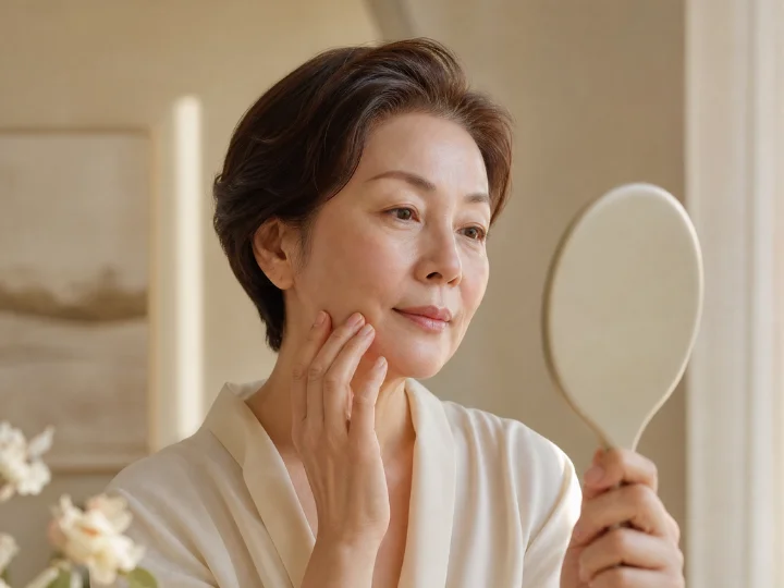 眼袋明顯、看起來顯老